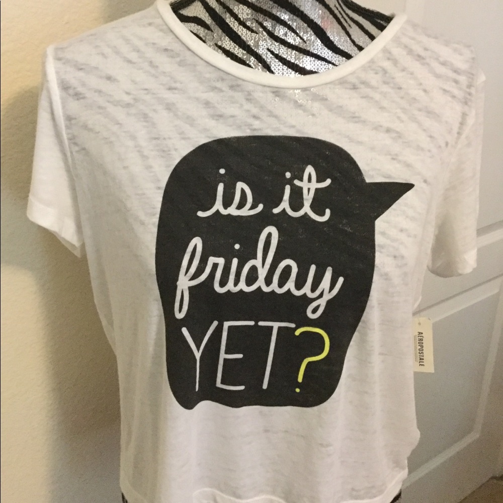 Is it Friday yet !? Bethany Mota T-Shirt w/tags